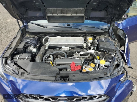 2022 Subaru WRX Premium с VIN JF1VBAF65N9033019, выставлен на аукционе Copart как лот 49658595 с пробегом 7 997 миль миль и Списание • Salvage title. История ставок и продаж доступна на DreamBid. Изображение 13.