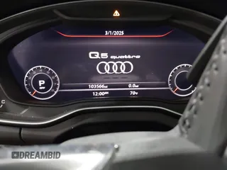 2018 Audi Q5 Premium Plus with VIN WA1BNAFY0J2237648, listed as a IAAI auction lot 41749808 with 103,566 mi miles. Bid and sale history available at carsss.com. Image 7.