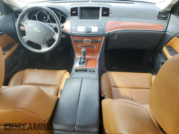 2007 Infiniti M Sport with VIN JNKAY01E77M305410, listed as a Copart auction lot 43996425 with Not provided miles and Salvage title. Bid and sale history available at DreamBid. Image 8.