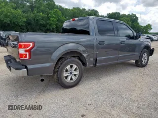 2019 Ford F-150 XL with VIN 1FTEW1C52KKD48598, listed as a Copart auction lot 52421275 with 224,682 mi miles and Salvage Title. Bid and sale history available at DreamBid. Image 3.