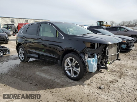2017 Ford Edge Titanium z VIN 2FMPK4K8XHBB89684, wystawiony jako Copart lot #47852475 z przebiegiem 45 993 mil mil oraz Szkoda całkowita • Salvage title. Historia ofert i sprzedaży dostępna na DreamBid. Obrazek 4.