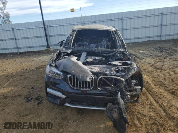 2020 BMW X3 sDrive30i with VIN 5UXTY3C00L9B24077, listed as a Copart auction lot 46340765 with 0 mi miles and Non Repairable. Bid and sale history available at carsss.com. Image 5.