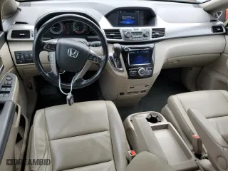 2016 Honda Odyssey EX-L with VIN 5FNRL5H60GB068976, listed as a Copart auction lot 50148215 with 172,333 mi miles and Salvage Title. Bid and sale history available at carsss.com. Image 8.