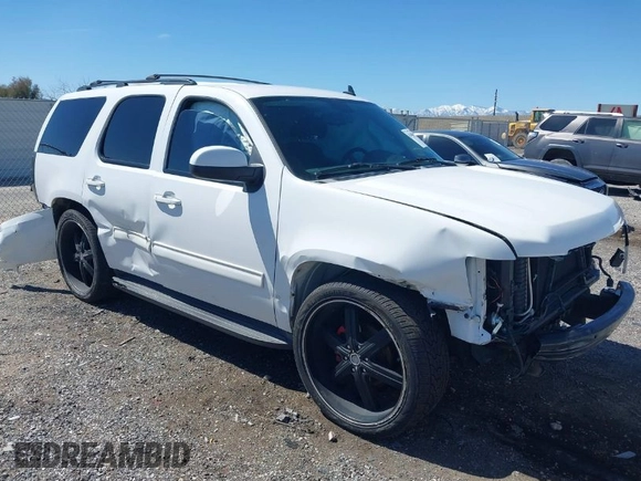 2012 Chevrolet Tahoe LS with VIN 1GNSCAE06CR141256, listed as a IAAI auction lot 41806708 with 105,984 mi miles and . Bid and sale history available at DreamBid. Image 1.