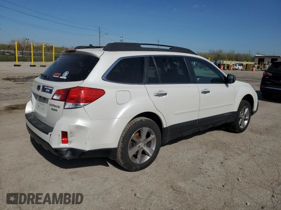 2013 Subaru Outback Limited with VIN 4S4BRDSC9D2251716, listed as a Copart auction lot 54393425 with 148,100 mi miles and Salvage title. Bid and sale history available at DreamBid. Image 3.
