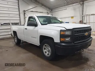 2015 Chevrolet Silverado 1500 Work Truck with VIN 1GCNKPEH9FZ363831, listed as a IAAI auction lot 41368070 with 104,650 mi miles. Bid and sale history available at carsss.com. Image 1.