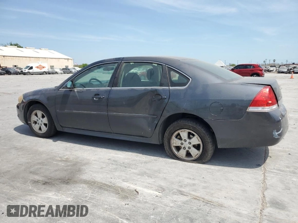2011 Chevrolet Impala LT Fleet with VIN 2G1WG5EK7B1242247, listed as a Copart auction lot 50141045 with 197,783 mi miles and Salvage title. Bid and sale history available at DreamBid. Image 2.