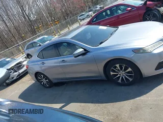 2015 Acura TLX with VIN 19UUB1F31FA017235, listed as a IAAI auction lot 41810472 with 130,762 mi miles. Bid and sale history available at carsss.com. Image 14.
