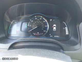 2019 Hyundai Ioniq Hybrid Blue with VIN KMHC65LC8KU119579, listed as a IAAI auction lot 41617117 with 63,796 mi miles. Bid and sale history available at carsss.com. Image 7.
