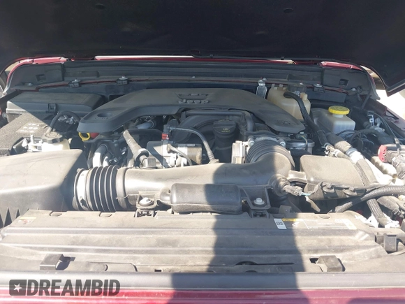 2022 Jeep Wrangler Unlimited High Tide with VIN 1C4HJXDG1NW119356, listed as a IAAI auction lot 41525063 with 18,025 mi miles and . Bid and sale history available at DreamBid. Image 10.