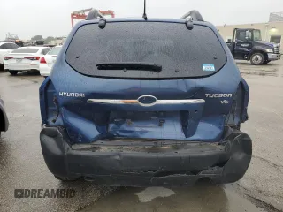 2005 Hyundai Tucson GLS with VIN KM8JN12D05U074879, listed as a Copart auction lot 73746674 with 0 mi miles and Salvage Title. Bid and sale history available at carsss.com. Image 6.