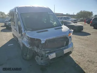 2022 Ford Transit Passenger Wagon XL with VIN 1FBAX2CG8NKA05435, listed as a Copart auction lot 86762754 with 42,707 mi miles and Salvage Title. Bid and sale history available at carsss.com. Image 12.