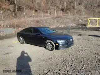 2016 Audi A7 3.0 Premium Plus with VIN WAUWGAFC6GN025766, listed as a Copart auction lot 40046403 with 76,821 mi miles. Bid and sale history available at carsss.com. Image 10.