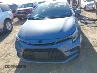 2025 Toyota Corolla SE with VIN 5YFS4MCE9SP218636, listed as a IAAI auction lot 41375359 with 5,831 mi miles. Bid and sale history available at carsss.com. Image 12.
