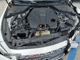 2019 Infiniti Q50 3.0t LUXE with VIN JN1EV7AP4KM518719, listed as a Copart auction lot 52397195 with 84,986 mi miles and Non Repairable. Bid and sale history available at carsss.com. Image 11.
