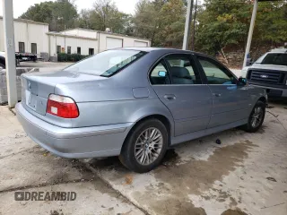 2002 BMW 5 Series 530iA with VIN WBADT63422CH88985, listed as a Copart auction lot 79053174 with 0 mi miles and Salvage Title. Bid and sale history available at carsss.com. Image 3.