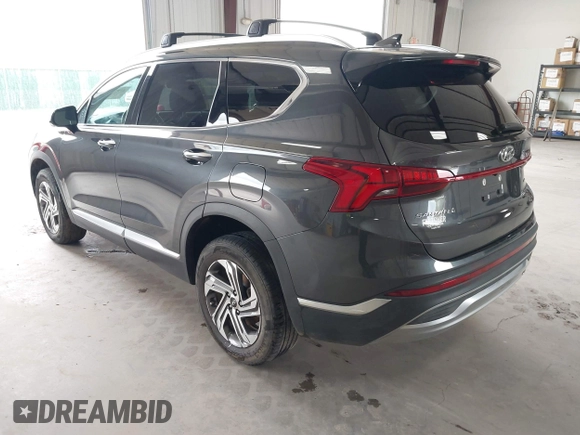 2023 Hyundai Santa Fe SEL with VIN 5NMS3DAJ6PH608467, listed as a IAAI auction lot 41957185 with 8,672 mi miles and . Bid and sale history available at DreamBid. Image 3.
