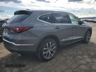 2023 Acura MDX w/Technology Package with VIN 5J8YE1H41PL001394, listed as a Copart auction lot 43087095 with 33,143 mi miles and Clean Title. Bid and sale history available at carsss.com. Image 3.