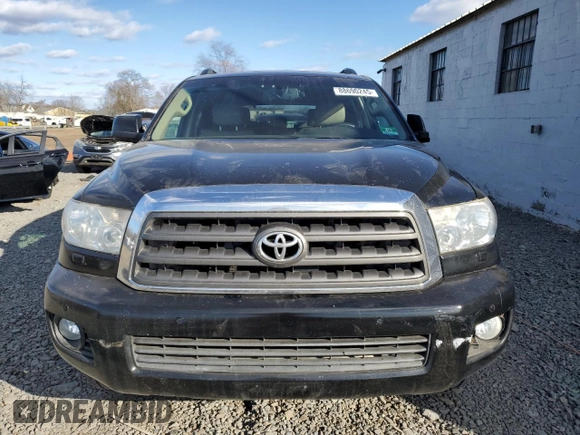 2011 Toyota Sequoia SR5 with VIN 5TDBY5G1XBS042298, listed as a Copart auction lot 88690245 with 257,772 mi miles and Salvage Title. Bid and sale history available at carsss.com. Image 5.