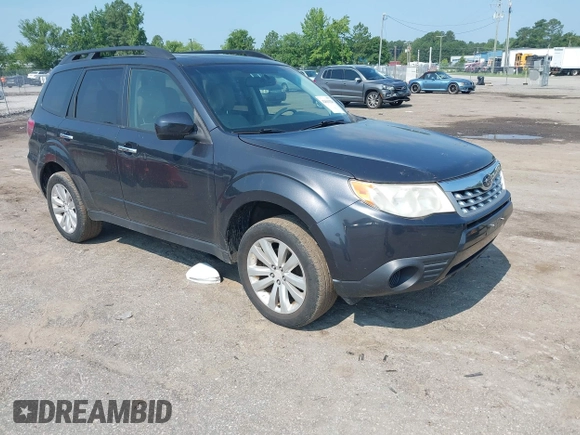 2012 Subaru Forester X Premium with VIN JF2SHBDC7CH455517, listed as a IAAI auction lot 42611928 with 152,575 mi miles and . Bid and sale history available at DreamBid. Image 1.