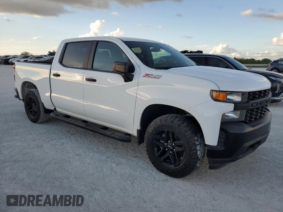 2020 Chevrolet Silverado 1500 Work Truck with VIN 3GCPYAEH9LG117832, listed as a Copart auction lot 85797414 with 50,262 mi miles and Non Repairable. Bid and sale history available at DreamBid. Image 4.