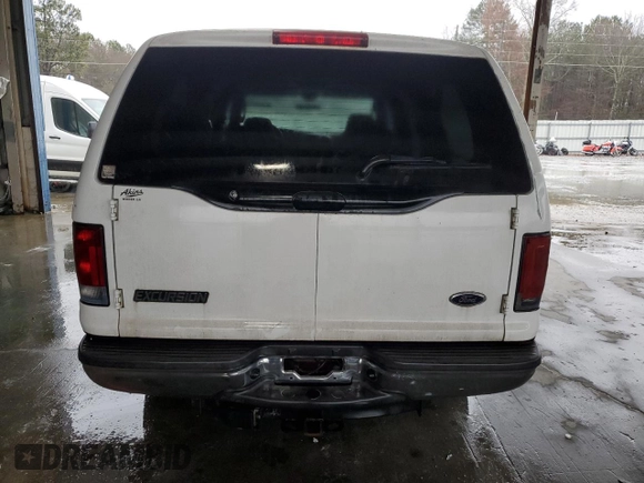 2005 Ford Excursion Special Serv z VIN 1FMNU40L85EC16731, wystawiony jako Copart lot #44333675 z przebiegiem 245 483 mil mil oraz Szkoda całkowita • Salvage title. Historia ofert i sprzedaży dostępna na DreamBid. Obrazek 6.