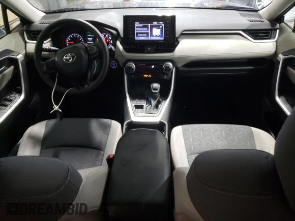 2021 Toyota RAV4 XLE with VIN 2T3W1RFVXMC161134, listed as a Copart auction lot 58499515 with 45,660 mi miles and Clean title. Bid and sale history available at DreamBid. Image 8.