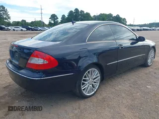 2007 Mercedes-Benz CLK 350 with VIN WDBTJ56H97F227391, listed as a IAAI auction lot 42146213 with 156,205 mi miles and . Bid and sale history available at DreamBid. Image 4.