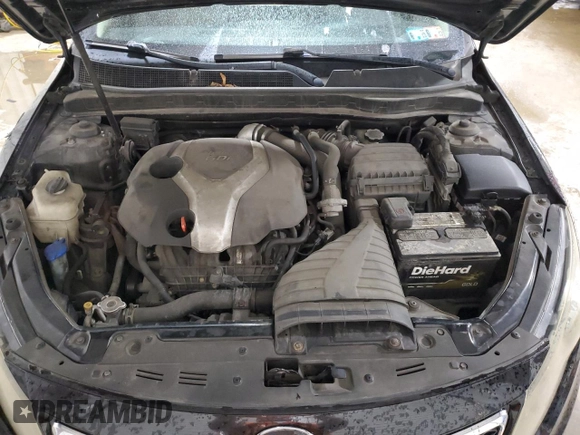 2011 Kia Optima EX with VIN KNAGN4A65B5165071, listed as a Copart auction lot 53204235 with 136,552 mi miles and Salvage Title. Bid and sale history available at carsss.com. Image 11.
