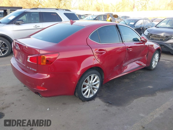 2010 Lexus IS 250 with VIN JTHCF5C26A5041659, listed as a IAAI auction lot 41349489 with Not provided miles and . Bid and sale history available at DreamBid. Image 4.