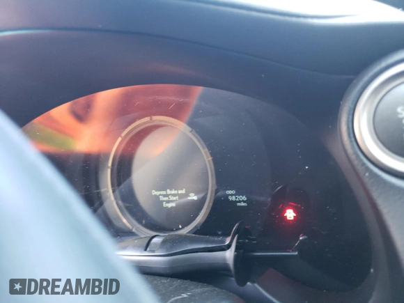 2019 Lexus IS 300 with VIN JTHC81D21K5037764, listed as a Copart auction lot 52334345 with 98,206 mi miles and Salvage title. Bid and sale history available at DreamBid. Image 9.