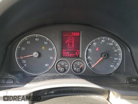 2007 Volkswagen Eos 2.0T with VIN WVWDA71F17V029238, listed as a Copart auction lot 85494274 with 98,674 mi miles and Salvage Title. Bid and sale history available at DreamBid. Image 9.