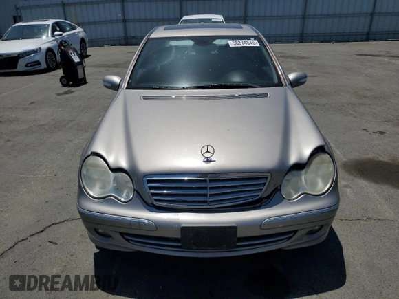 2006 Mercedes-Benz C 280 Luxury z VIN WDBRF54H76F826044, wystawiony jako Copart lot #58874845 z przebiegiem 75 573 mil mil oraz Czysty tytuł • Clean title. Historia ofert i sprzedaży dostępna na DreamBid. Obrazek 5.