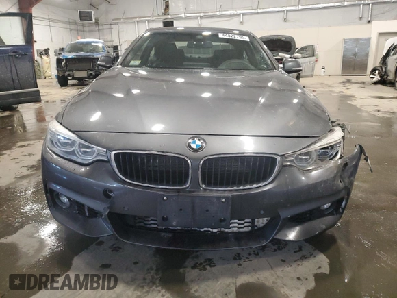 2016 BMW 4 Series 435i xDrive z VIN WBA3R5C56GK374020, wystawiony jako Copart lot #44822795 z przebiegiem 82 744 mil mil oraz Szkoda całkowita • Salvage title. Historia ofert i sprzedaży dostępna na DreamBid. Obrazek 5.