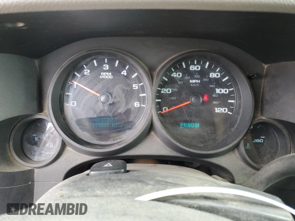 2013 Chevrolet Silverado 1500 with VIN 3GCPKPE74DG144482, listed as a Copart auction lot 50518485 with 125,830 mi miles and Salvage Title. Bid and sale history available at DreamBid. Image 9.