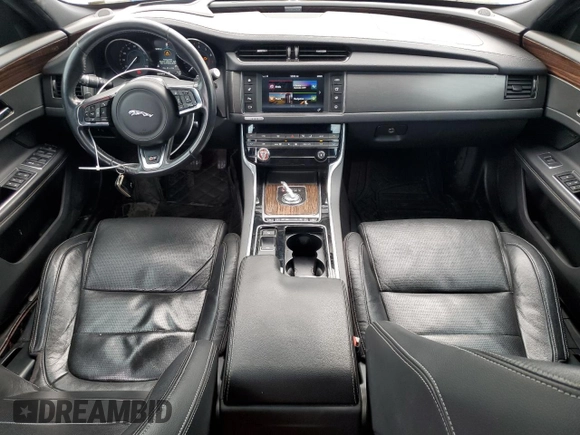 2016 Jaguar XF S with VIN SAJBG4BV0GCY12865, listed as a Copart auction lot 82605274 with 96,787 mi miles and Salvage Title. Bid and sale history available at carsss.com. Image 8.