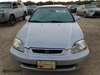 1998 Honda Civic EX with VIN 1HGEJ8148WL016927, listed as a Copart auction lot 74152574 with 130,667 mi miles and Salvage Title. Bid and sale history available at carsss.com. Image 5.