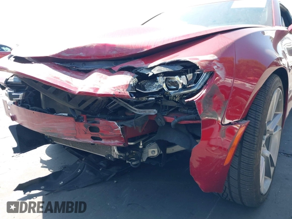 2021 Chevrolet Camaro 1LT with VIN 1G1FB1RX9M0107010, listed as a IAAI auction lot 42629591 with 65,450 mi miles and . Bid and sale history available at DreamBid. Image 18.