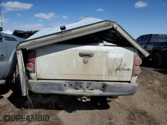 2009 Dodge Ram 2500 ST with VIN 3D7KS26T29G537628, listed as a Copart auction lot 45508435 with 164,620 mi miles and Salvage Title. Bid and sale history available at carsss.com. Image 6.