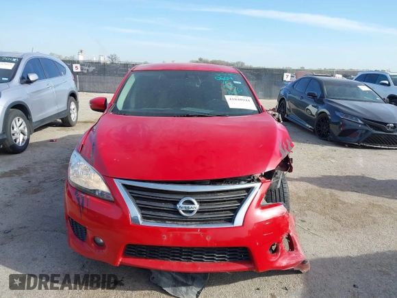 2015 Nissan Sentra SR with VIN 3N1AB7AP2FY256614, listed as a IAAI auction lot 41848944 with 161,440 mi miles and . Bid and sale history available at DreamBid. Image 12.