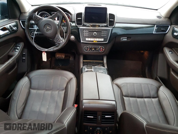 2018 Mercedes-Benz GLS 450 with VIN 4JGDF6EE9JB067785, listed as a Copart auction lot 82624643 with 81,663 mi miles and . Bid and sale history available at DreamBid. Image 8.
