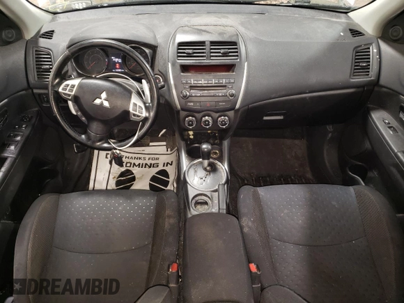 2012 Mitsubishi Outlander Sport SE with VIN JA4AP4AU6CZ001785, listed as a Copart auction lot 49806015 with 141,055 mi miles and Salvage Title. Bid and sale history available at carsss.com. Image 8.