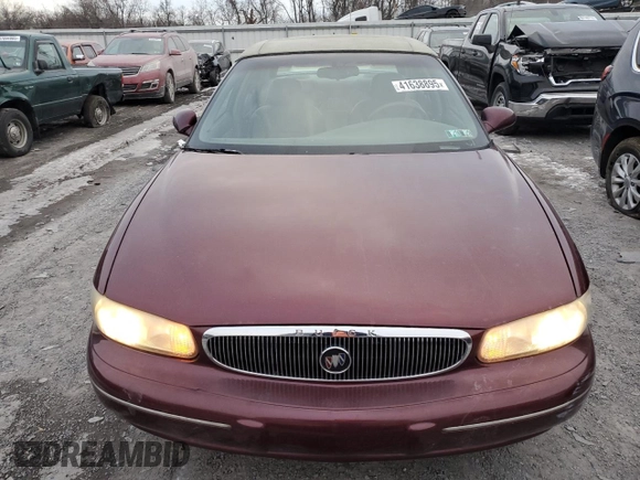 1998 Buick Century Limited with VIN 2G4WY52M0W1537282, listed as a Copart auction lot 41638895 with 97,607 mi miles and Salvage Title. Bid and sale history available at carsss.com. Image 5.