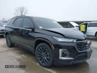2023 Chevrolet Traverse RS with VIN 1GNERJKW4PJ254308, listed as a IAAI auction lot 41514284 with 38,999 mi miles. Bid and sale history available at carsss.com. Image 1.
