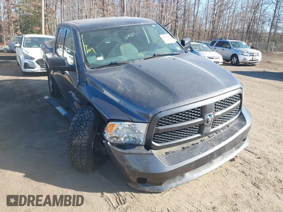 2017 Ram 1500 Express with VIN 1C6RR7FT9HS613278, listed as a IAAI auction lot 41459882 with 147,259 mi miles. Bid and sale history available at carsss.com. Image 1.