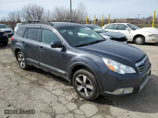 2012 Subaru Outback 2.5i Limited with VIN 4S4BRBKC9C3225808, listed as a Copart auction lot 50091605 with 163,726 mi miles and Clean Title. Bid and sale history available at carsss.com. Image 4.