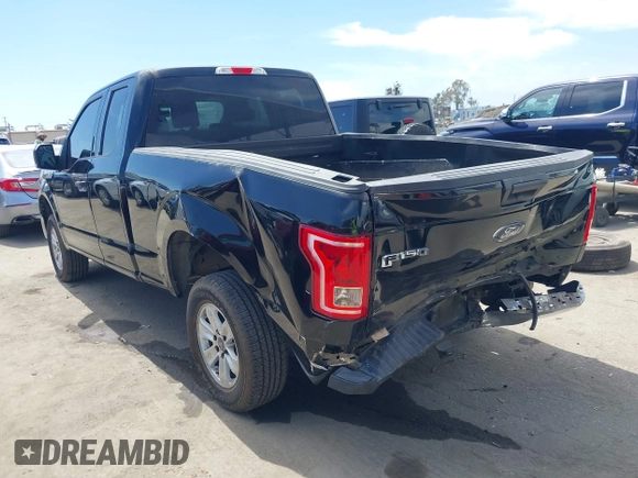 2016 Ford F-150 XL with VIN 1FTEX1CF8GKD24156, listed as a IAAI auction lot 42004255 with 197,009 mi miles and . Bid and sale history available at DreamBid. Image 3.