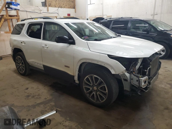 2017 GMC Acadia SLT with VIN 1GKKNVLS3HZ195589, listed as a Copart auction lot 55912085 with 147,498 mi miles and Salvage Title. Bid and sale history available at carsss.com. Image 4.