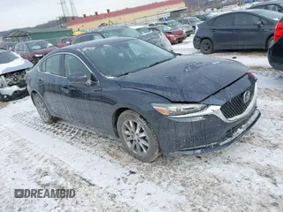 2021 Mazda 6 Sport with VIN JM1GL1UM5M1600618, listed as a IAAI auction lot 41395706 with 14,576 mi miles. Bid and sale history available at carsss.com. Image 1.