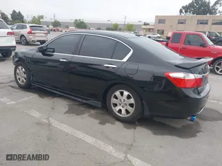 2015 Honda Accord Sedan EX-L with VIN 1HGCR2F89FA048399, listed as a IAAI auction lot 42098753 with 1 mi miles. Bid and sale history available at carsss.com. Image 3.